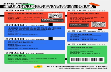 2023郑州超市采购大会同期活动有几场